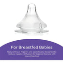 Set X3 Biberones Teteros Lansinoh 8oz Flujo Medio +3m Violeta Set Mamaderas 240 Ml