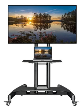 Base Soporte Tv A Piso Ruedas Para 32 -75 Movible