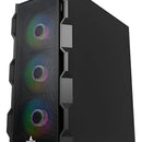 Chasis Gabinete Gamer Iceberg Titan M4 X7 Fan 4000 Airflow Negro