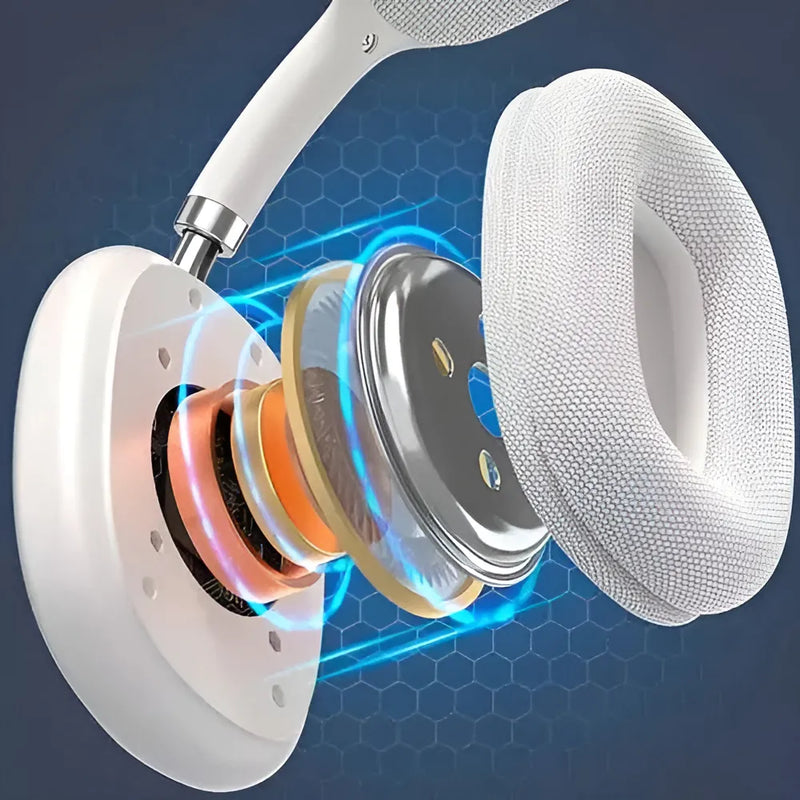 Auriculares inalámbricos Bluetooth compatibles con AirPods Max Color Blue