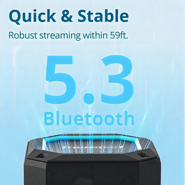 Parlante Tronsmart Groove 2 Groove 2 portátil con bluetooth waterproof negra