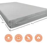 Colchón Para Cuna Colecho 45cm X 80cm Color Gris