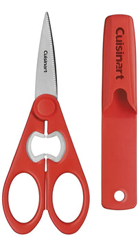 Tijeras Cocina Cuisinart / Soporte Magnético Acero Inox Orig Color Red