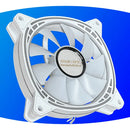 Gabinete Chasis Para Pc Gamer Pecera Argb Blanco + 3 Cooler