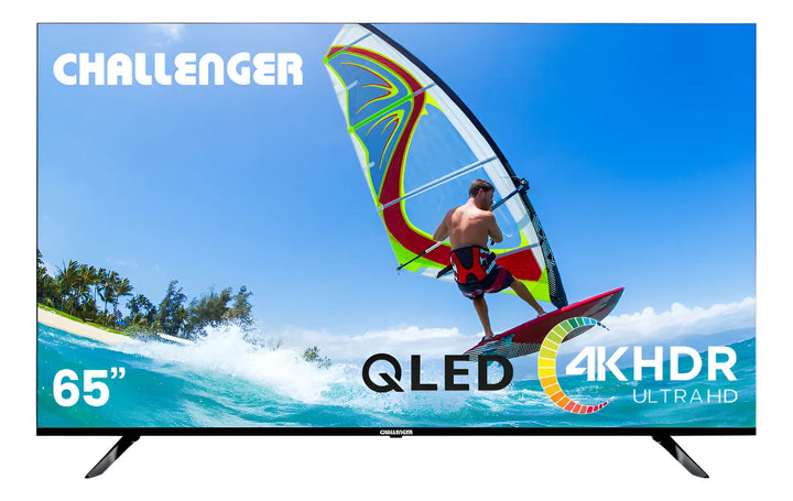 Televisor 65 Pulgadas Qled Smart Google Tv Challenger