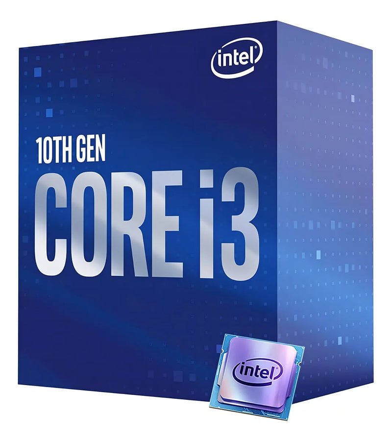 Procesador Intel Core i3-10100 BX8070110100 de 4 núcleos y 4.3GHz de frecuencia con gráfica integrada