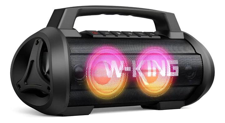 Parlante Portátil W-king D10 Bluetooth Ipx6 De 70w Rms Negro