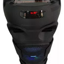 Parlante Radio Fm Recargable Torre Sonido Cabina Portátil Diseño