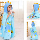 Toalla Poncho Infantil Con Capucha - Animales, Algodón, Play