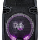 Parlante Profecional Bluetooth Usb Fm 8 Pulgadas Recargable Negro