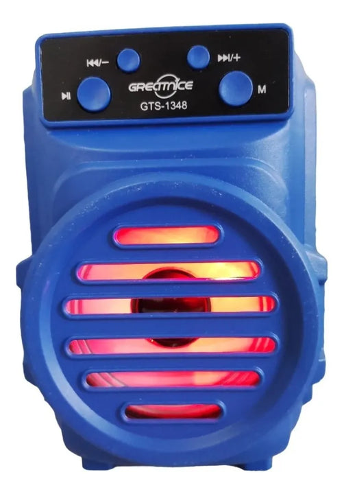 Parlante Bocina Portátil Radio Usb Sd Bluetooth Recargable