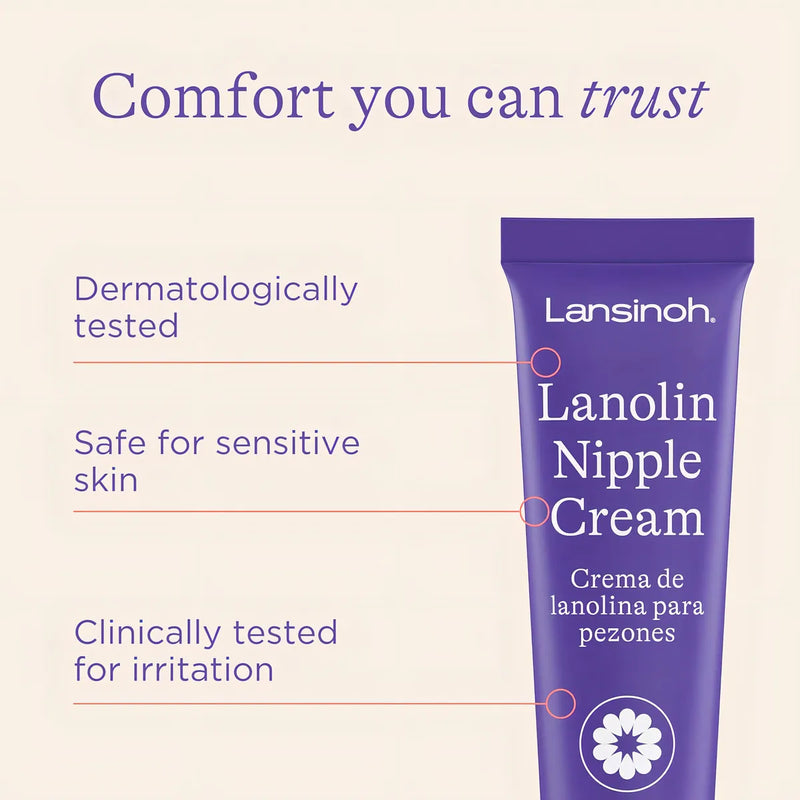 Crema Pezones Anti Grietas Lanolin Lactantes Lansinoh Calma Talla Única