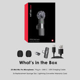Mini Mic Pro 2024 Microfono De Solapa Inalambrico Profesiona