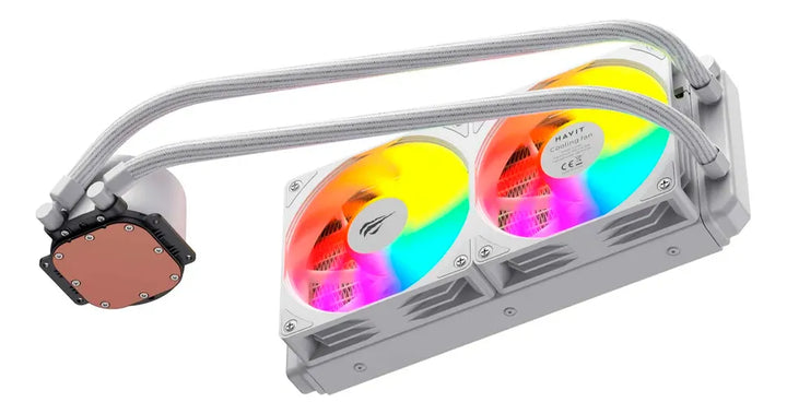 Refrigeración Liquida Havit Gamenote F2001 Argb 240 Blanca