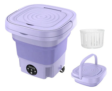 Lavadora Plegable Portatil, Mini Lavadora, Capacidad De 8 Li