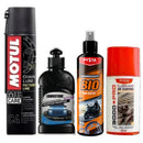 Kit Limpieza Motos 4 Productos Mantenimiento