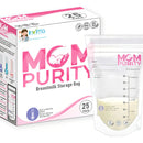 Bolsas Almacenamiento Leche Materna 25 Unidades Mom Purity
