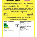 Nevecón Lg Side By Side Capacidad 638 Litros Negro