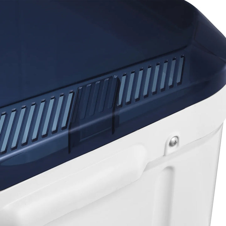 Lavadora Mabe Semiautomática Dos Tinas 16 Kg (35 Lb) Blanca Blanco