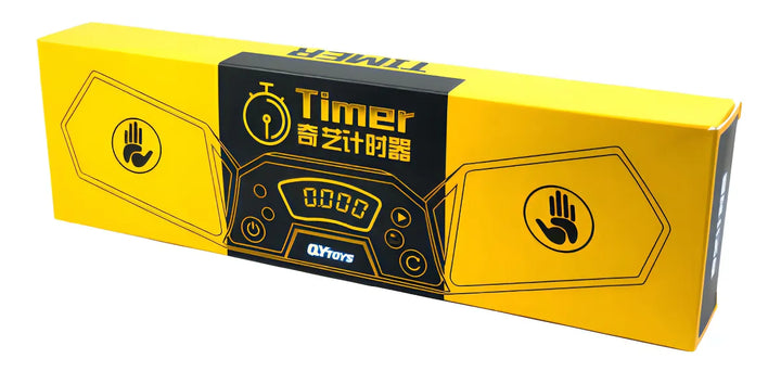 Cronómetro Profesional Qiyi Negro Para Cubo Rubik Compacto y Preciso