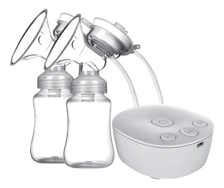Extractor Leche Electrico Doble, Boquillas Suaves Silicona