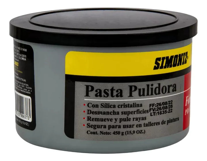 Pasta Pulidora Rubbing Quita Rayones Manchas Pulimento Pintu