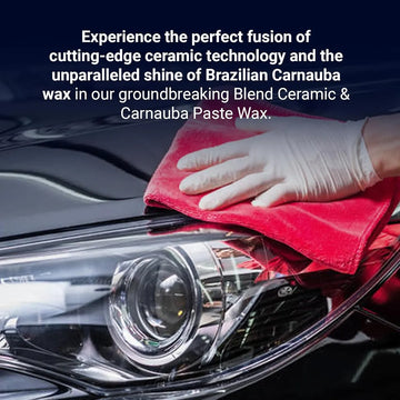 Cera De Pasta Cerámica Y Carnauba - Brillo Duradero