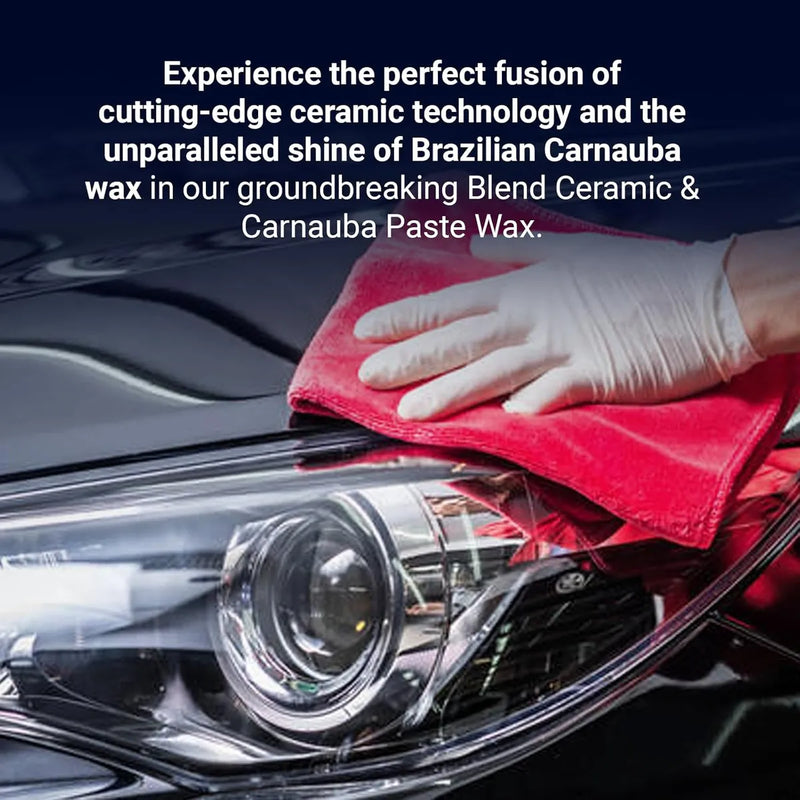Cera De Pasta Cerámica Y Carnauba - Brillo Duradero