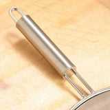 Tapa Frito En Acero De 28 Cm Plateado