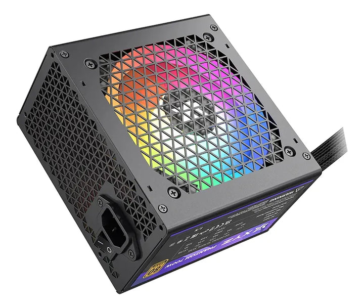Fuente Poder Xyz Phantom 700w Argb 80+ Bronze Negro