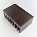 Disipador De Calor Acanalado, Aluminio Diversas Aplicaciones