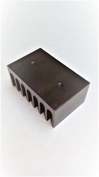 Disipador De Calor Acanalado, Aluminio Diversas Aplicaciones