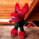 Peluche Aurelio Cheveroni - Rockero 40 Cms Traje Negro Traje Negro - Rock