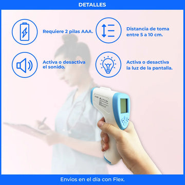 Termometro Infrarojo Digital Para Adultos Niños