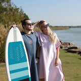 Microfibra Cambiadora De Poncho Con Capucha.