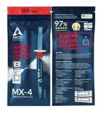 Pasta Termica Arctic Mx-4 4g 2019 Sellada + Alcoh Isop 120ml