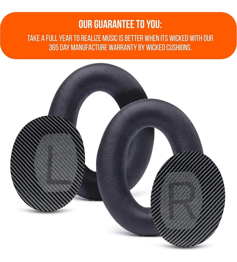 Almohadillas Para Audífonos Bose Qc35 Qc2 Qc15 Qc25 Ae2 Ae2i Negro