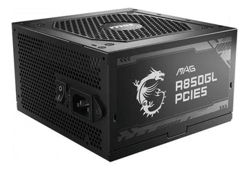 Fuente De Poder Para Pc Msi Mag A850gl Pcie5 850w Negra 110v Negro