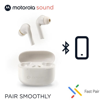 Auricular In Ear Motorola Buds 065 Bt 5.0 Blanco