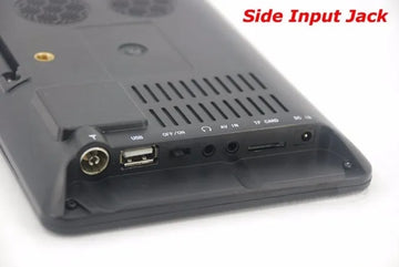 Tv Digital Lcd Portatil 9 Pul. Tdt Bat. Recarg - Av In - Usb