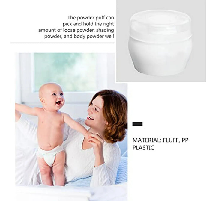 Estuche 2pcs Para Polvos Corporales De Bebé