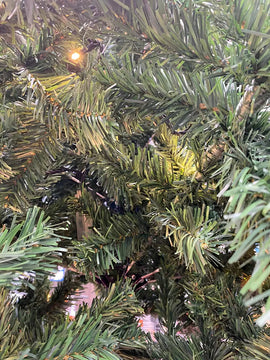 Promocion Arbol De Navidad Frondoso De Lujo 210cm 936 Ramas Color Verde