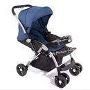 Coche de paseo Ebaby KUPER Coche Cuna azul