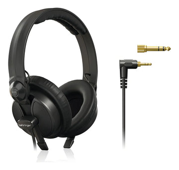 Auriculares Dj Behringer Bh30 Negros Color Negro