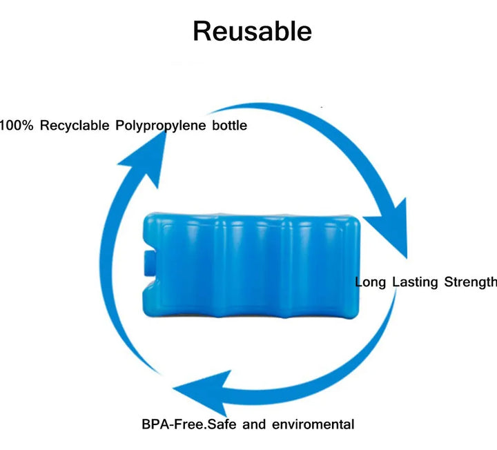 Paquetes De Hielo Reutilizables Para Almacenamiento De Leche