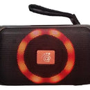 Mini Bocina Led Portátil Bluetooth Parlante Tf Radio Fm Usb Diseño