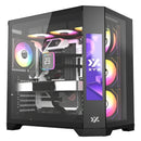 Gabnete Xyz Neutron Black 4fans A-rgb 120mm Controlador Dual Blanco