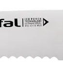 Cuchillo para pan Tefal Ice Force 20cm color negro