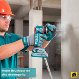 Taladro Percutor 1/2 Inalambrico Total 66nm +50 Acc Brushles Turquesa 50 Hz/60 Hz