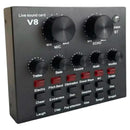Kit Micrófono Profesional De Condensador + Tarjeta Sonido V8 Aleatorio